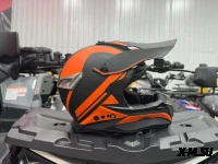 Шлем кроссовый HETOSHI AD2-6 цв. Черно-оранжевый  р. XXL