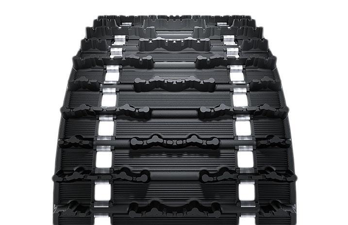 Гусеница увеличенного зацепа 22мм для снегохода МорозS/Буран АЕ/ШИХАН К  Полярник (57 шагов)