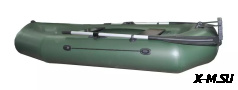 Гребная лодка ПВХ МУССОН R-260 ТР