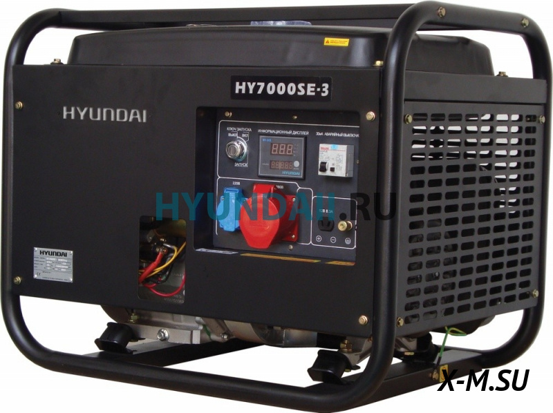 Генератор бензиновый HYUNDAI HY 7000SE-3 Генератор бензиновый HYUNDAI HY 7000SE-3